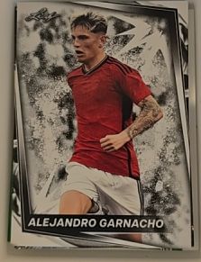2024 Leaf Soccer Blaster Base #1 Alejandro Garnacho — front