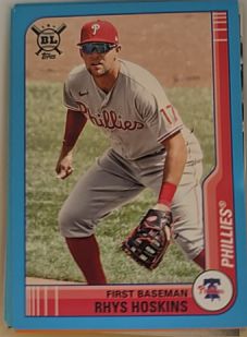 2021 Topps Big League #64 Rhys Hoskins — front