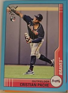 2021 Topps Big League #138 Cristian Pache — front