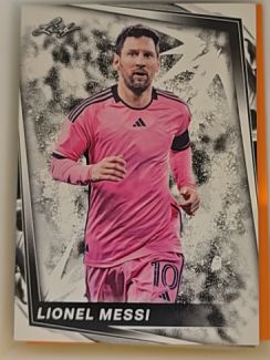 2024 Leaf #5 Lionel Messi — front