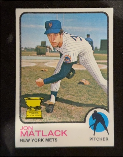 1973 Topps #55 Jon Matlack — front