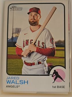 2022 Topps Heritage #10 Jared Walsh — front