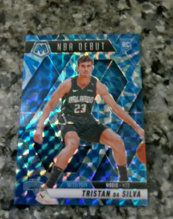 2024-25 Panini Mosaic #266 Tristan Da Silva NBA Debut Rookie — front
