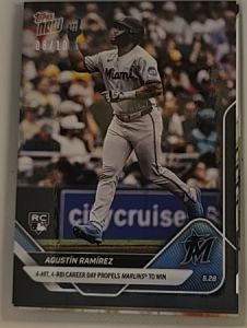 2025 Topps Now #227 Agustin Ramirez — front