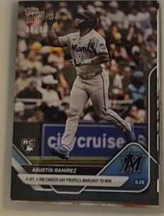 2025 Topps NOW #227 Agustin Ramirez — front