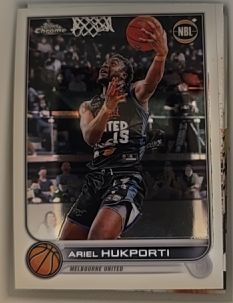 2022-23 Panini Chronicles Basketball Ariel Hukporti Melbourne United — front