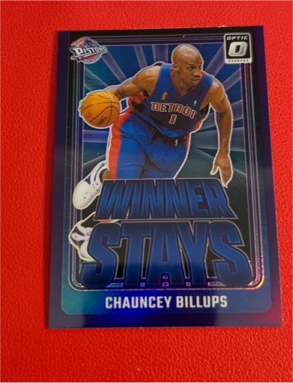 2024-25 Donruss Optic #18 Chauncey Billups Winner Stays — front