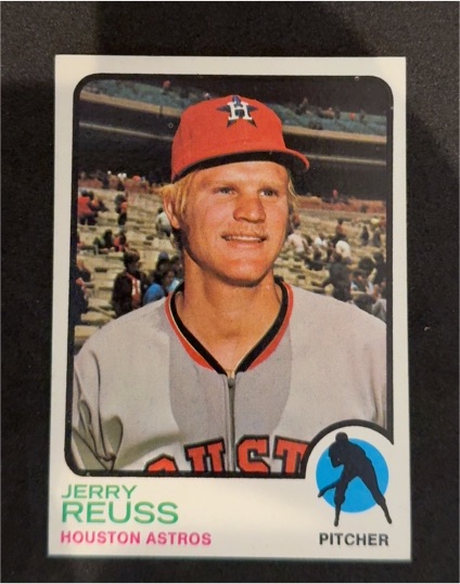 1973 Topps #446 Jerry Reuss Houston Astros — front