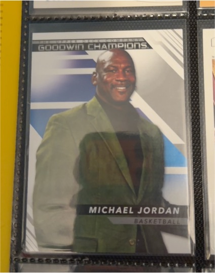 2022 Upper Deck Goodwin Champions #1 Michael Jordan — front