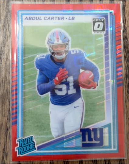 2025 Donruss Optic #315 Abdul Carter — front