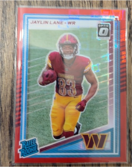 2025 Panini Donruss Optic Preview #335 Jaylin Lane — front