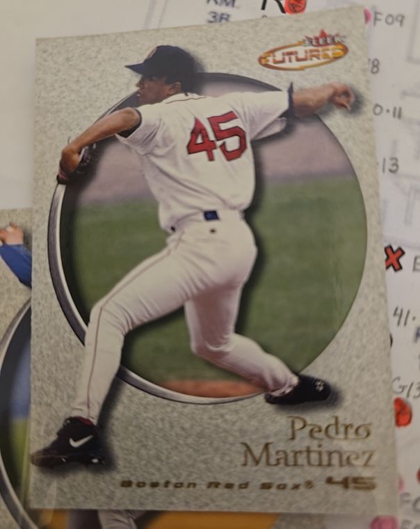 2001 Fleer Futures #68 Pedro Martinez — front
