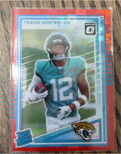 2025 Panini Donruss Optic Preview #301 Travis Hunter — front