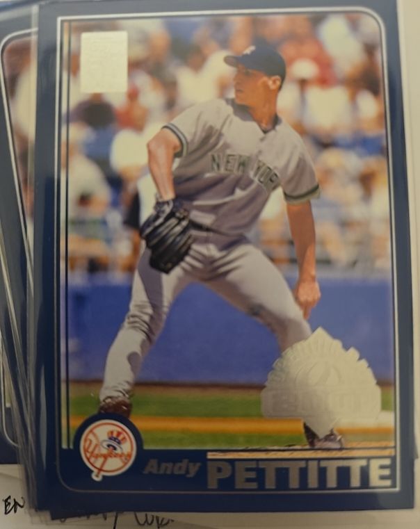 2001 Topps #433 Andy Pettitte — front
