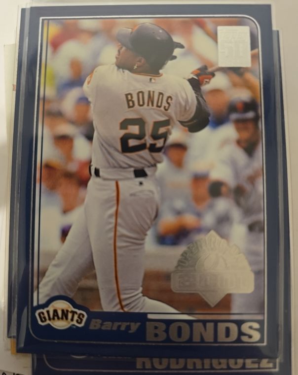 2001 Topps Opening Day #117 Barry Bonds — front