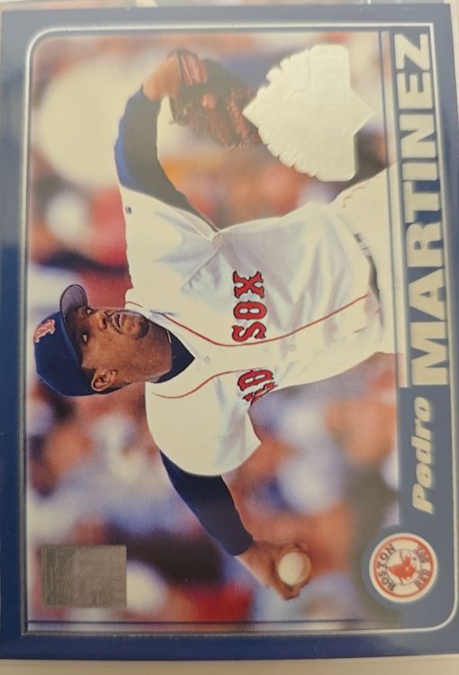 2001 Topps #301 Pedro Martinez — front