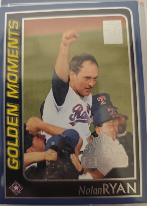 2001 Topps Opening Day #163 Nolan Ryan — front