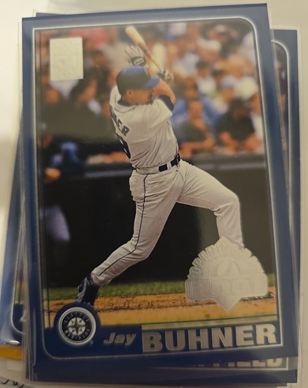 2001 Topps #35 Jay Buhner Seattle Mariners — front