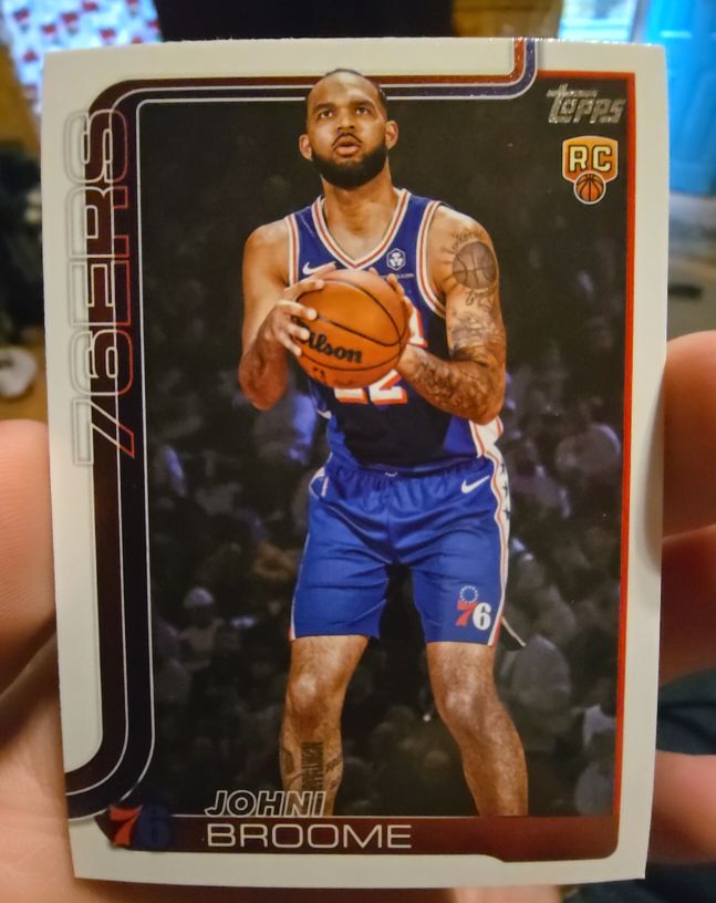2025-26 Topps #235 Johni Broome — front