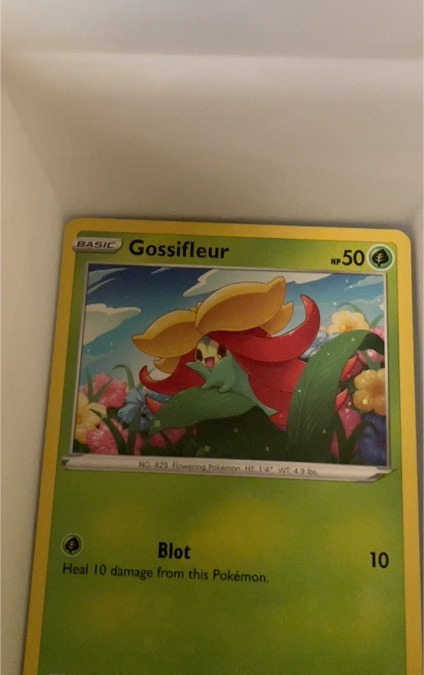 2021 Pokémon Sword & Shield Evolving Skies #015 Gossifleur — front