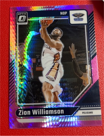 2024-25 Panini Donruss Optic #173 Zion Williamson — front
