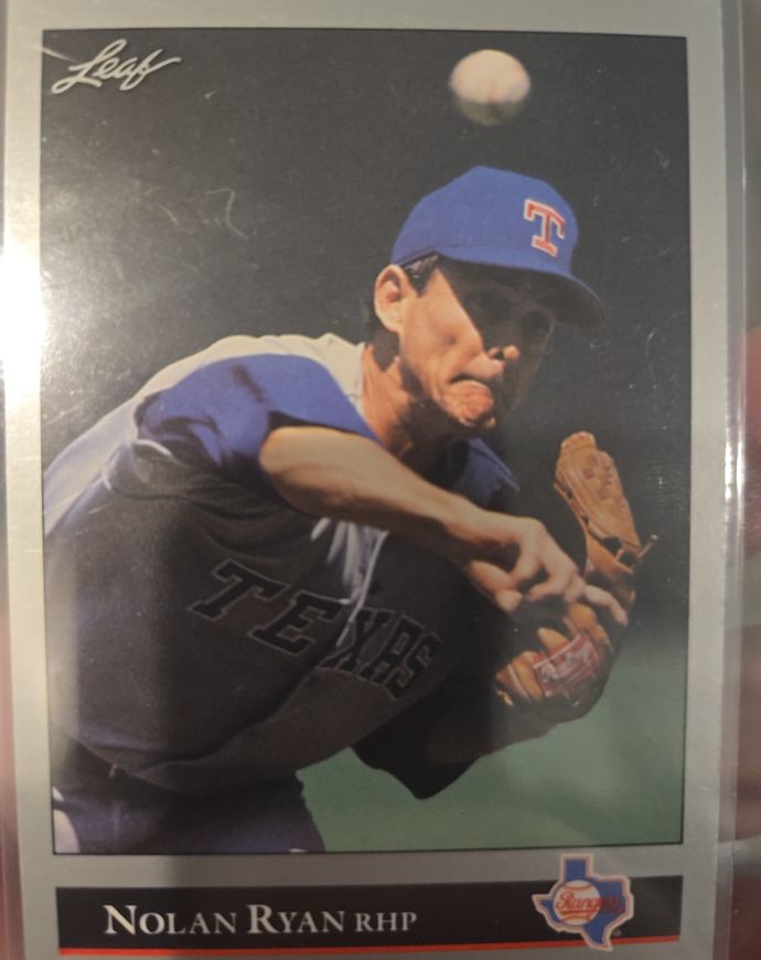 1992 Leaf #41 Nolan Ryan — front