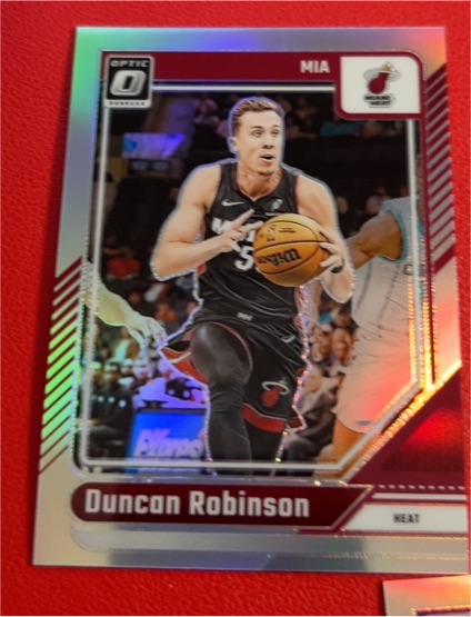 2024-25 Panini Donruss Optic #199 Duncan Robinson — front