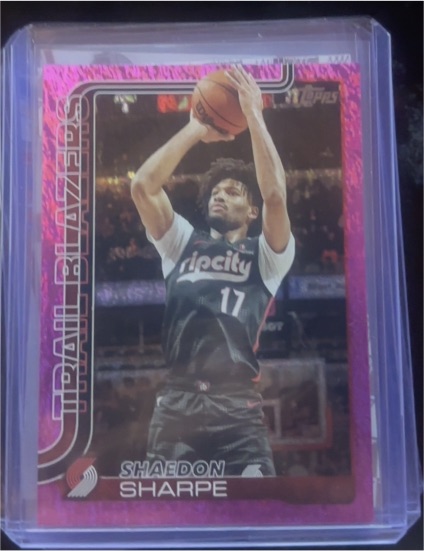 2025-26 Topps #127 Shaedon Sharpe — front