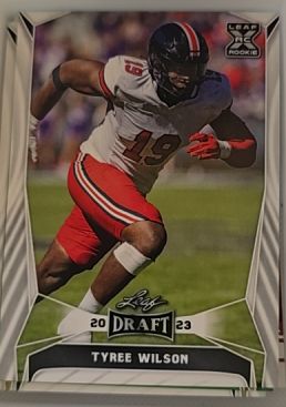2023 Leaf Draft #72 Tyree Wilson — front