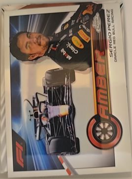 2023 Topps Chrome Formula 1 #CAM-SPII Sergio Perez Camber — front