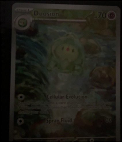 2025 Pokémon TCG #119 Duosion Illustration Rare Black Bolt — front