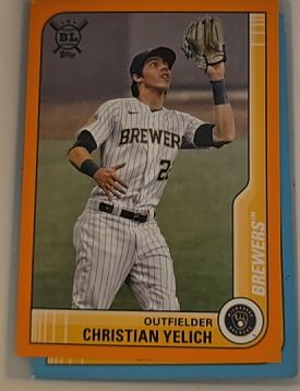 2021 Topps Big League #104 Christian Yelich — front