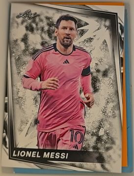 2024 Leaf Soccer #5 Lionel Messi — front