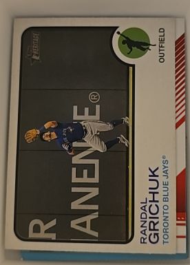 2022 Topps Heritage #228 Randal Grichuk — front