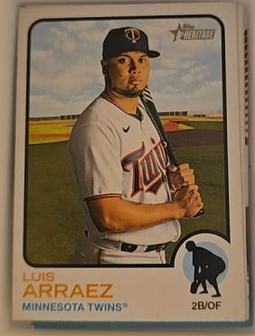2022 Topps Heritage #237 Luis Arraez — front