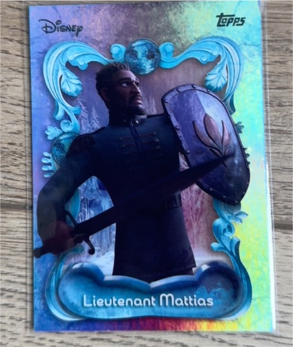 2025 Topps Disney Wonder #F-16 Lieutenant Mattias — front