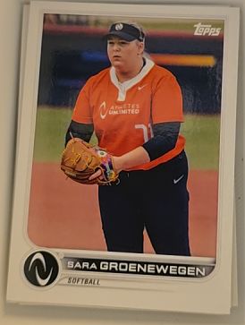 2023 Topps Athletes Unlimited #124 Sara Groenewegen — front