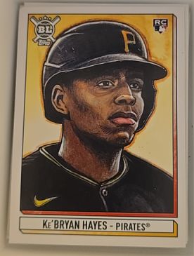 2021 Topps Big League Art of the Game #ATG-KH Ke'Bryan Hayes — front