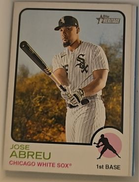 2022 Topps Heritage #84 Jose Abreu — front