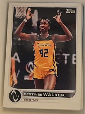2023 Topps Athletes Unlimited #155 Destinee Walker — front