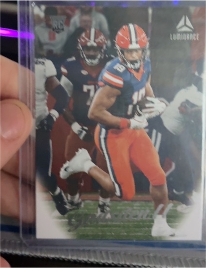 2025 Panini Luminance #155 Nic Scourton — front