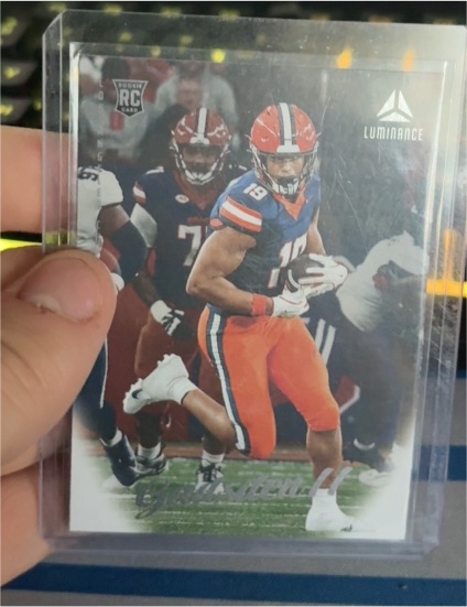 2025 Panini Luminance Football Rookie Card — front