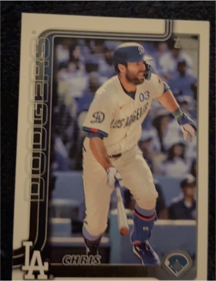 2025 Topps #53 Chris Taylor — front