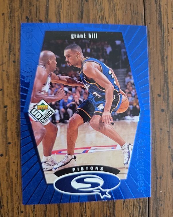 1998-99 Upper Deck UD Choice Starquest #SQ8 Grant Hill — front