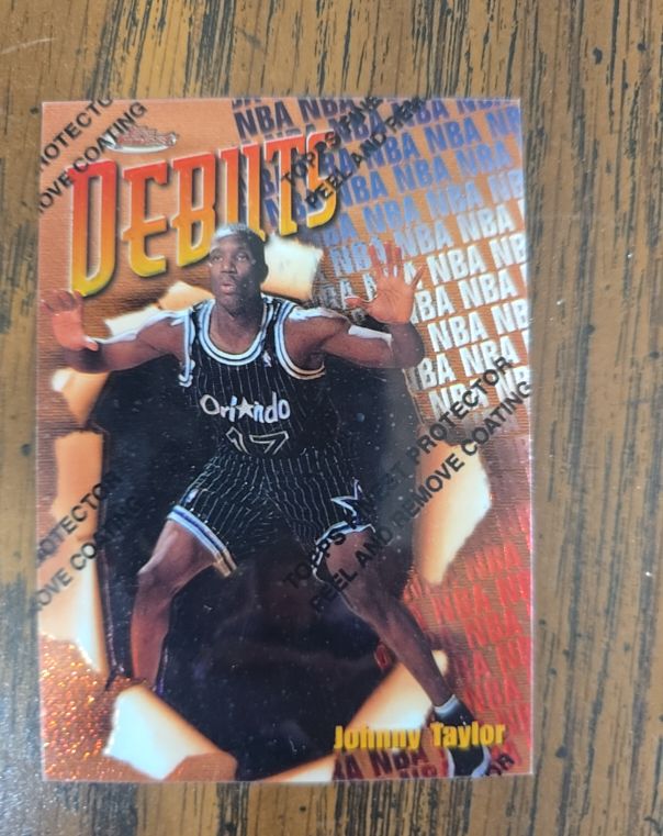 1997-98 Topps Finest #117 Johnny Taylor — front