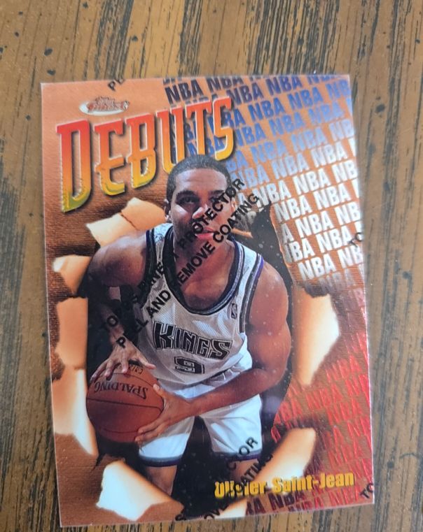 1997-98 Topps Finest #112 Olivier Saint-Jean — front