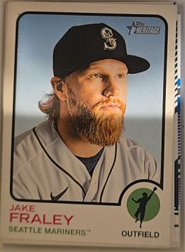 2022 Topps Heritage #146 Jake Fraley — front