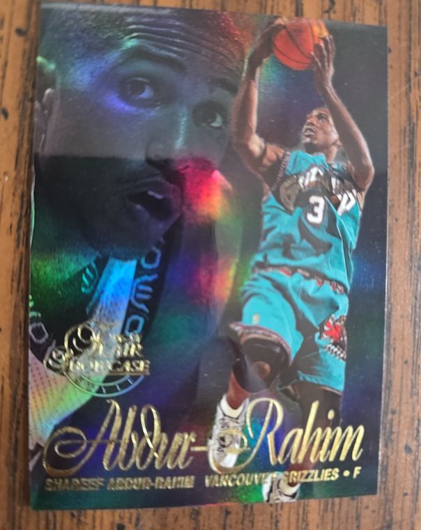 1996-97 Flair Showcase #29 Shareef Abdur-Rahim — front