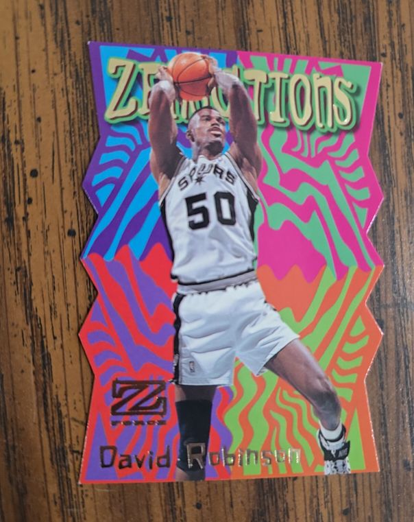 1997-98 Skybox Z-Force Zensations #17ZN David Robinson — front