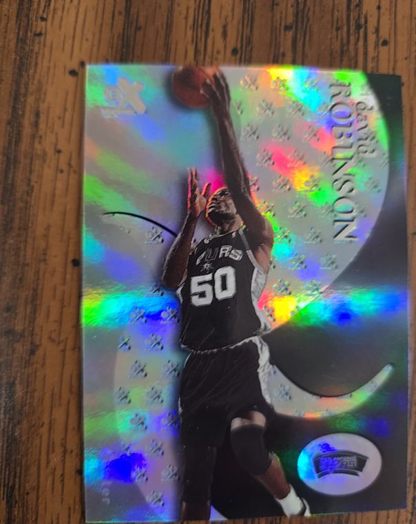 1999 Skybox E-X #26 David Robinson — front